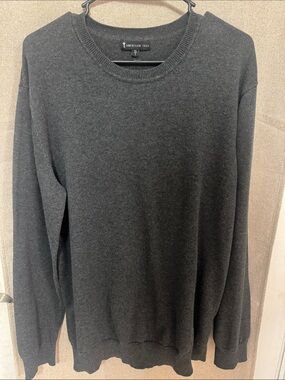 American Tail Crewneck Sweater in Dark Gray